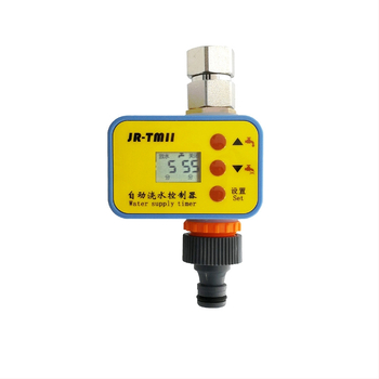 Sistem kapljičnog navodnjavanja s programabilnim tajmerom, napajanje 9V baterijom, za kućno vrtlarstvo; koristi vodu iz slavine (1–4 kg)