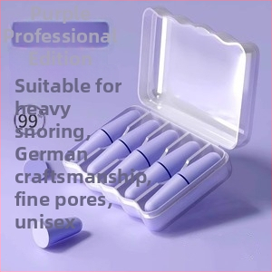 Ušné štuple na spanie — pena, jednoduchá účinnosť, konvenčné použitie