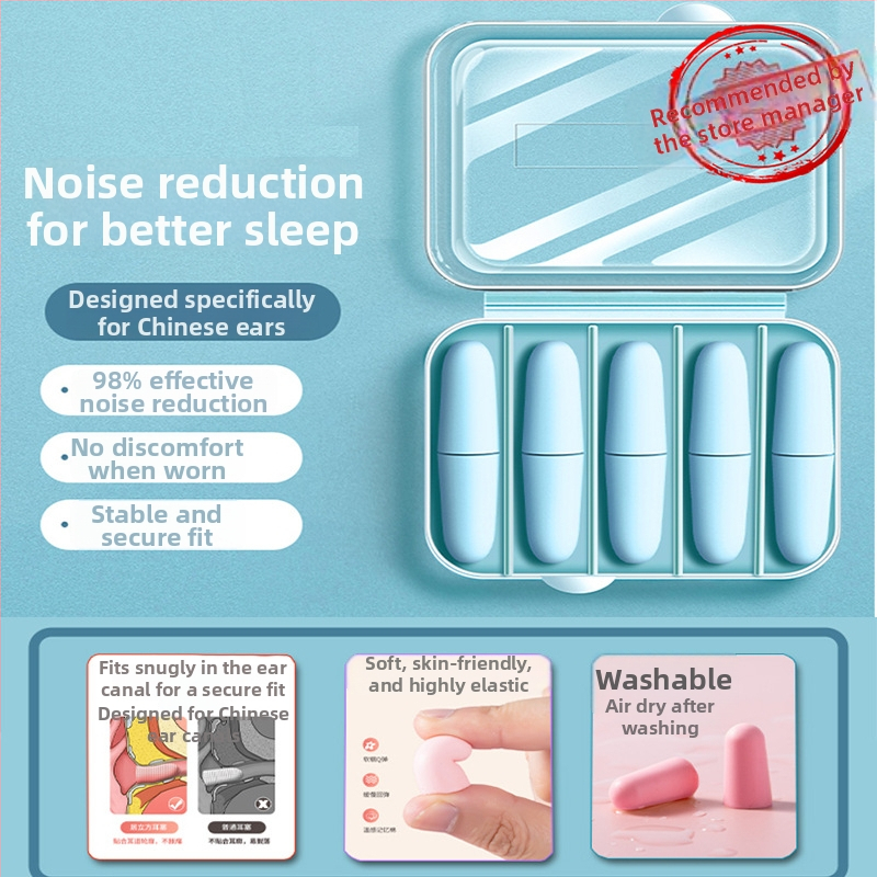 Ušné štuple na spanie — pena, jednoduchá účinnosť, konvenčné použitie