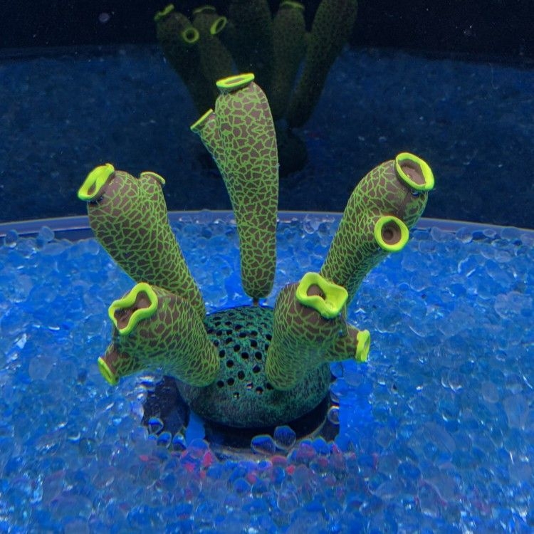 Szilikon akváriumi díszítő elemek vízi növényekhez