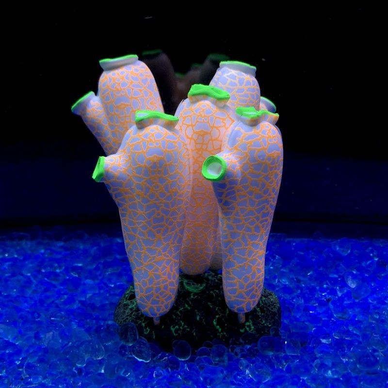 Szilikon akváriumi díszítő elemek vízi növényekhez