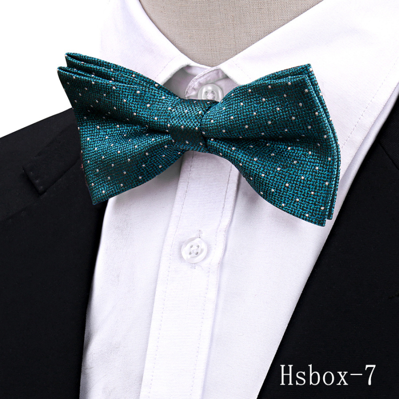 Παπιγιόν Cashew-Style, Διπλό Στρώμα, Φλοράλ Jacquard Πολυεστέρας, Unisex Αξεσουάρ Γάμου