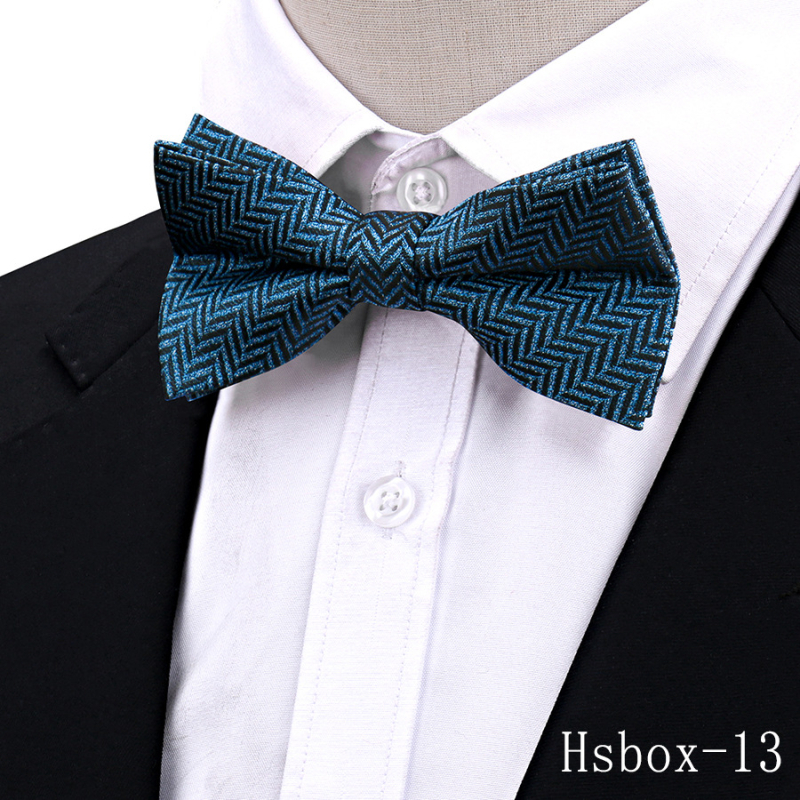 Παπιγιόν Cashew-Style, Διπλό Στρώμα, Φλοράλ Jacquard Πολυεστέρας, Unisex Αξεσουάρ Γάμου