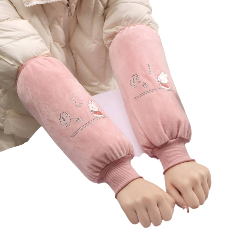 Dulji zaštitni rukavi za kuhinju i posao — tkanina, tisak, odrasla osoba, proljeće