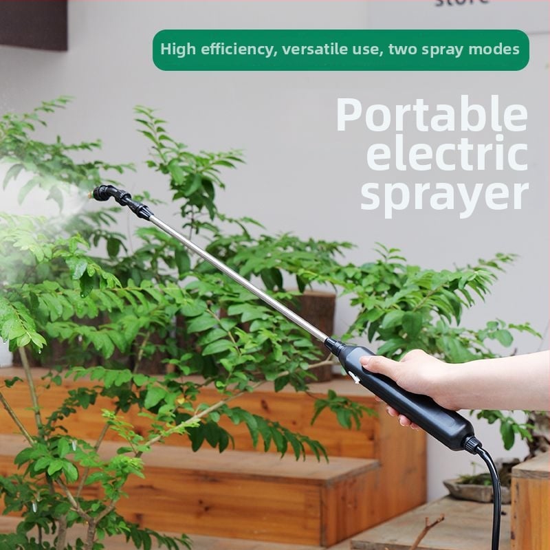 Pulverizator electric – set cu trei piese, brand PUTE, material din rășină, pentru grădinărit de uz casnic.