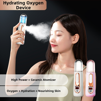 Ръчен овлажнител за лице с USB заряд, нано студена мъгла, модел 903/903A/901, 1 степен, вградена батерия 1000–1200 mAh, изход на мъгла до 10 s