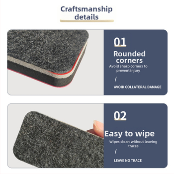 Magnetická guma na bielu tabuľu pre triedu – štetka na tabuľu pre učiteľov