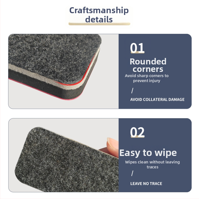 Magnetická guma na bielu tabuľu pre triedu – štetka na tabuľu pre učiteľov