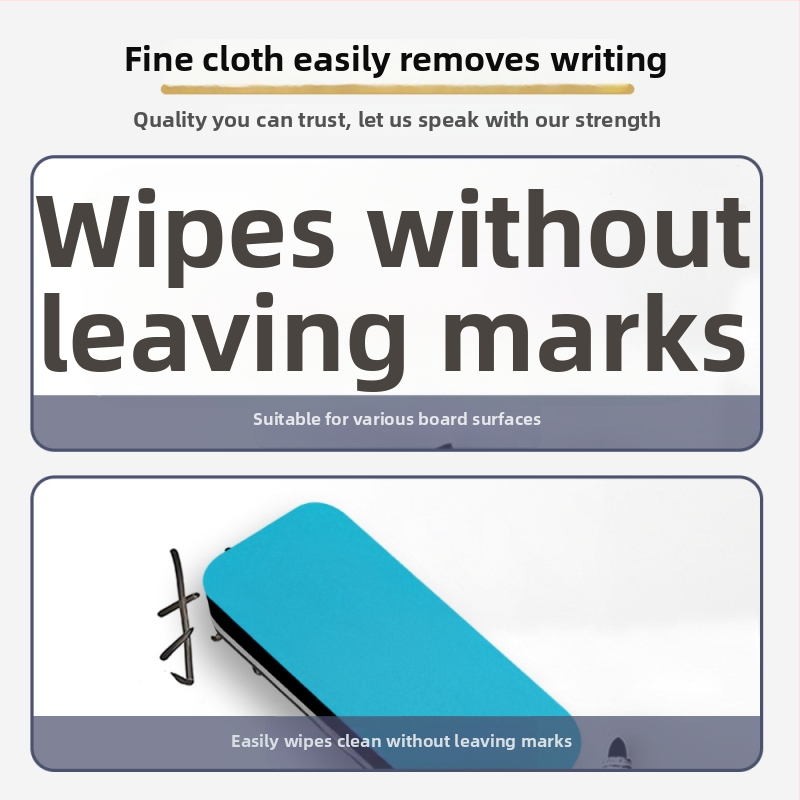 Magnetická guma na bielu tabuľu pre triedu – štetka na tabuľu pre učiteľov