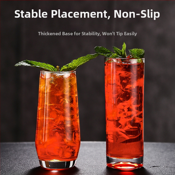 Colin Cup koktailový pohár – Nordic štýl, sklo, kapacita 301–400 ml, tlačené logo