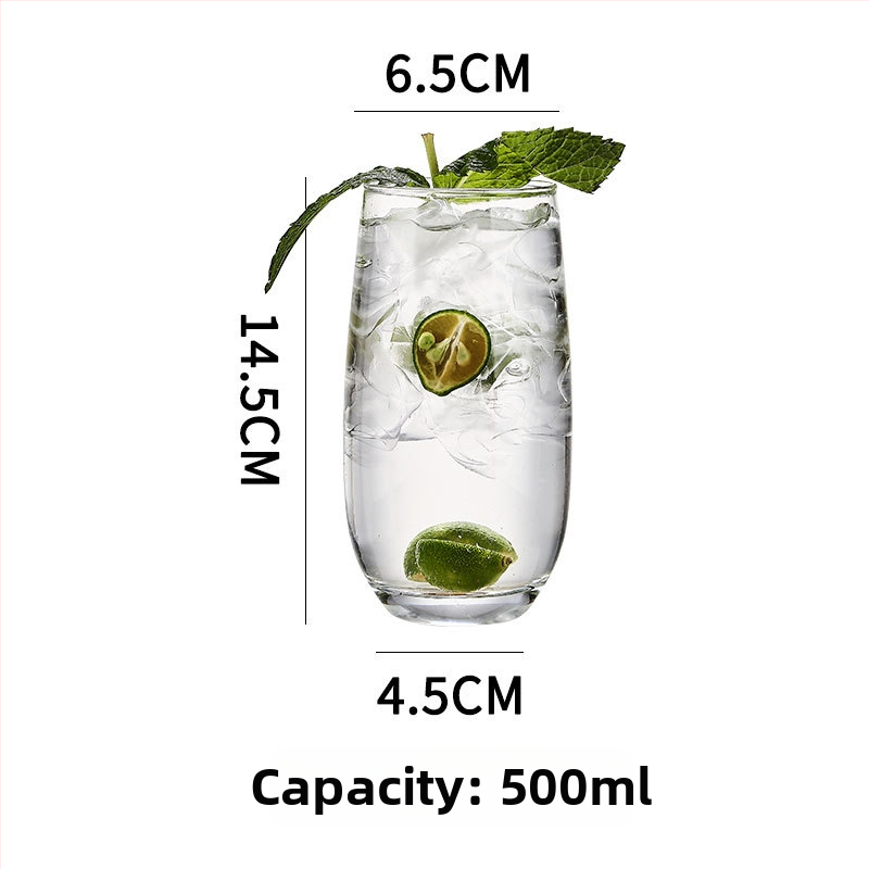 Colin Cup koktailový pohár – Nordic štýl, sklo, kapacita 301–400 ml, tlačené logo