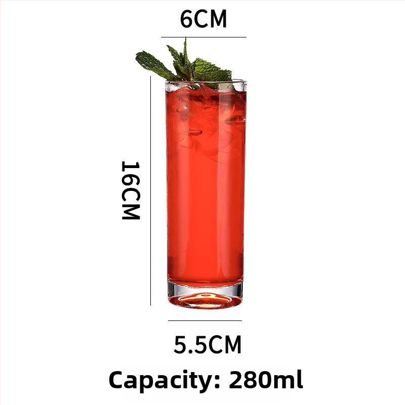 Colin Cup koktailový pohár – Nordic štýl, sklo, kapacita 301–400 ml, tlačené logo