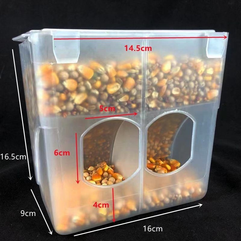Automatska hranilica za golubove, posuda protiv prosipanja hrane, za trkaće golubove
