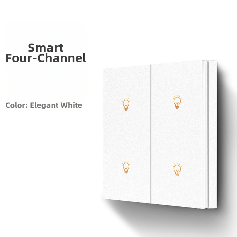 FRFOX chytrý spínač s Bluetooth Mesh 2.0, dvojité ovládanie, 110-220V AC, 10A