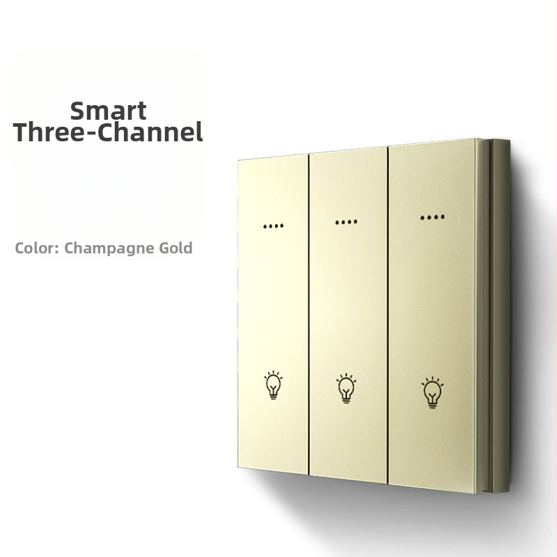 FRFOX chytrý spínač s Bluetooth Mesh 2.0, dvojité ovládanie, 110-220V AC, 10A