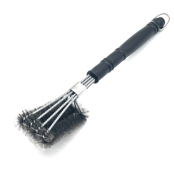 Četka za roštilj s čeličnim vlaknima, PP drška, pakiranje 50 kom