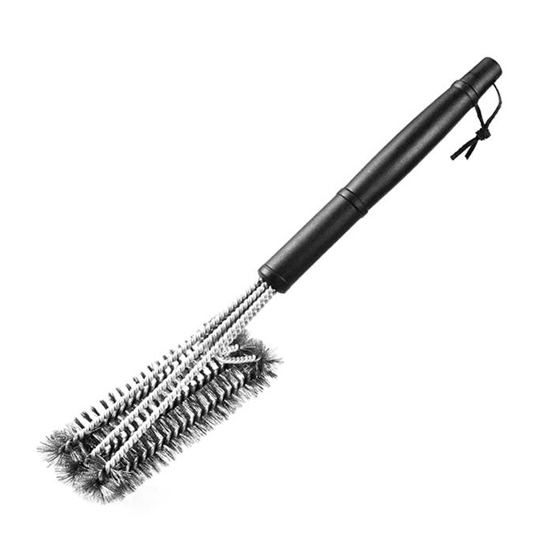 Četka za roštilj s čeličnim vlaknima, PP drška, pakiranje 50 kom