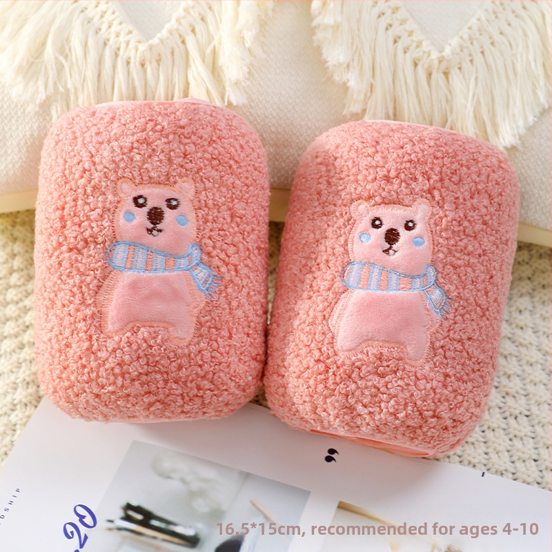 Dječje zimske navlake za ruke, protiv prljavštine, karikatura uzorak, izvezeni, ojačane