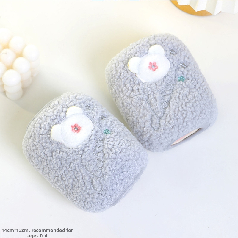 Dječje zimske navlake za ruke, protiv prljavštine, karikatura uzorak, izvezeni, ojačane