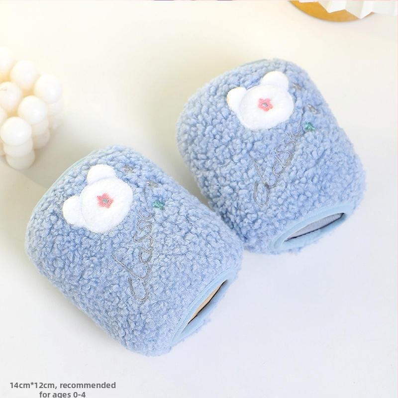 Dječje zimske navlake za ruke, protiv prljavštine, karikatura uzorak, izvezeni, ojačane