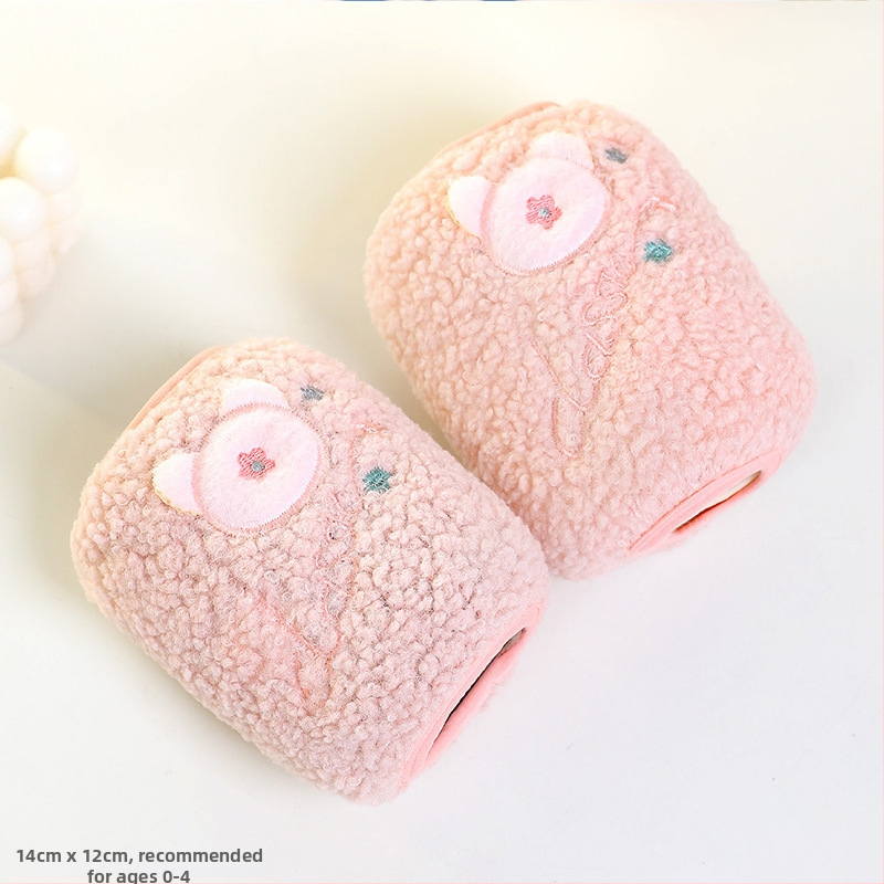 Dječje zimske navlake za ruke, protiv prljavštine, karikatura uzorak, izvezeni, ojačane