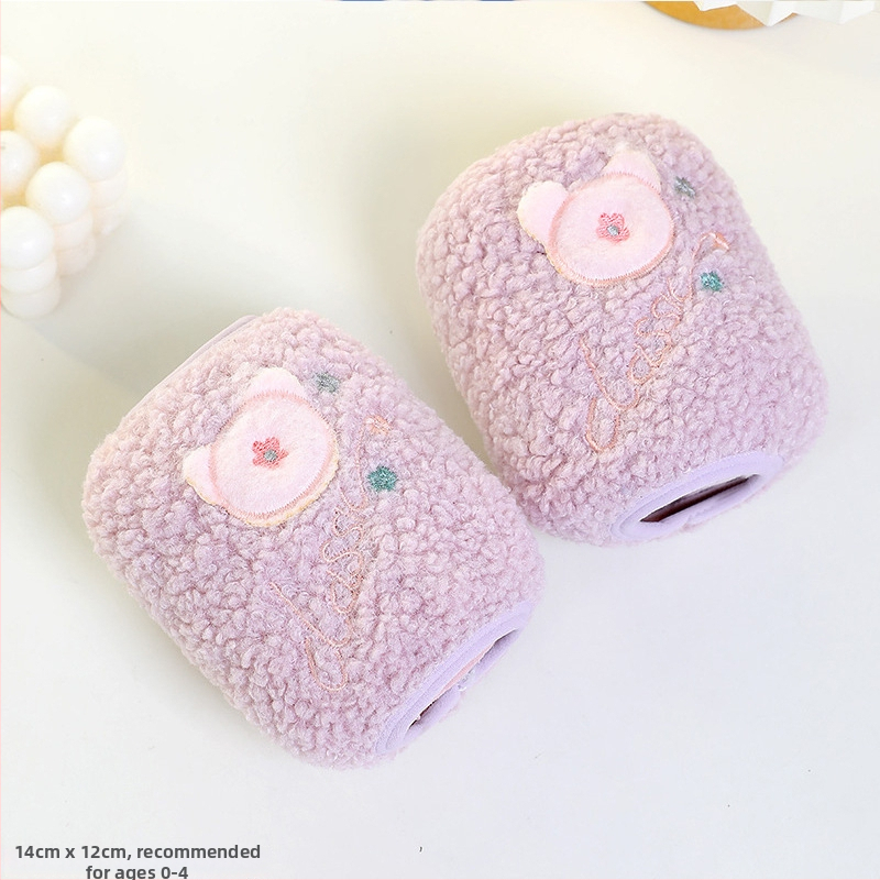 Dječje zimske navlake za ruke, protiv prljavštine, karikatura uzorak, izvezeni, ojačane