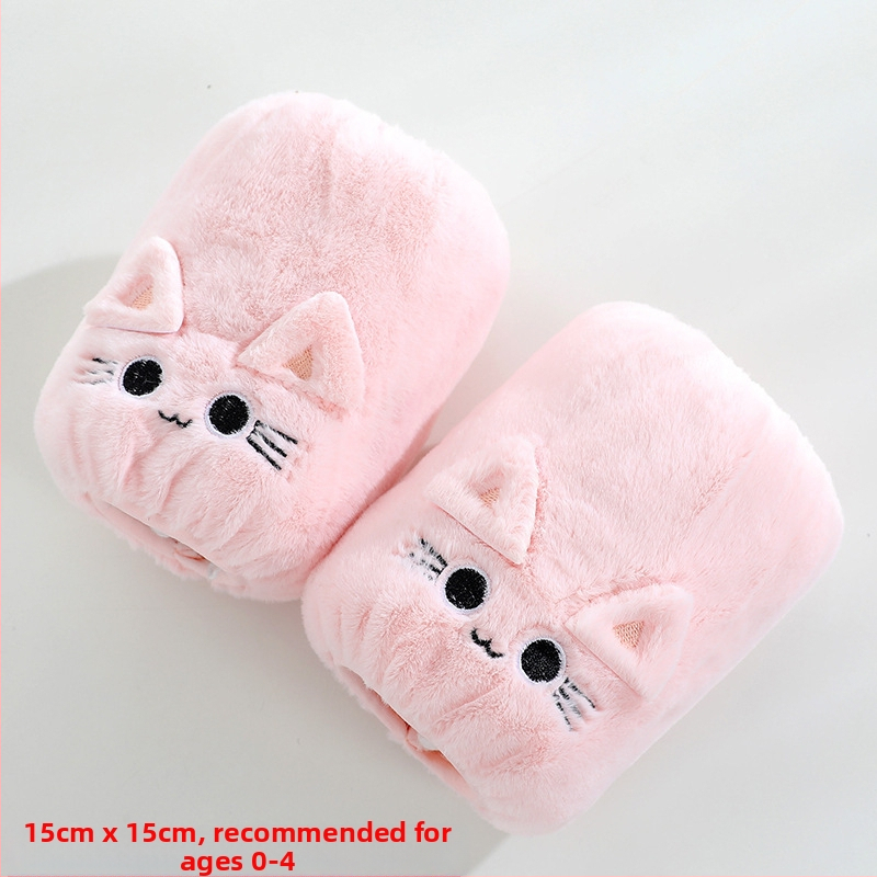 Dječje zimske navlake za ruke, protiv prljavštine, karikatura uzorak, izvezeni, ojačane