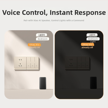 T10 πάνελ έξυπνου διακόπτη – πολυπολικές διαμορφώσεις 1–4 πόλων, φορτίο 0–500W, τάση 110–240V, έλεγχος με κουμπί/εφαρμογή/φωνή