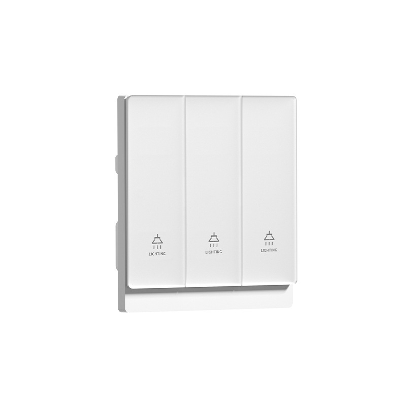 T10 πάνελ έξυπνου διακόπτη – πολυπολικές διαμορφώσεις 1–4 πόλων, φορτίο 0–500W, τάση 110–240V, έλεγχος με κουμπί/εφαρμογή/φωνή