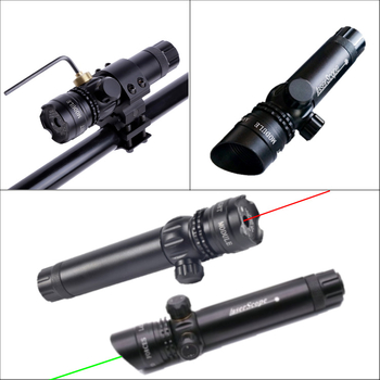 Dualni laserski ciljnik crvene i zelene boje, ručni, metalno kućište, matno crna oksidna završna obrada, s integriranim svjetlom, za znanstvene izložbe i poslovne prezentacije