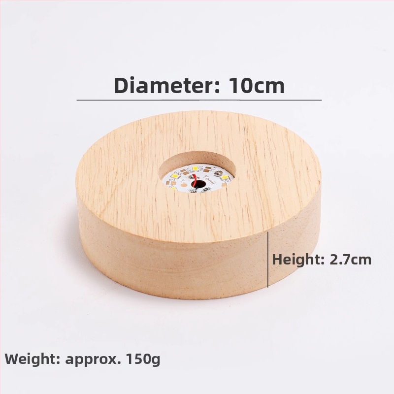 Svetelná silikónová podložka pod pohár – guľatý tvar, jednofarebný vzor, moderný minimalistický štýl, prémiová kvalita, bez napájania