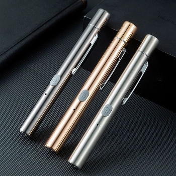 Metalni laserski pokazivač s USB punjenjem, otisak logotipa, prilagođavanje i licenca privatne marke; pogodan za sand-table prezentacije, konferencije, vođenje tura i izložbene dvorane