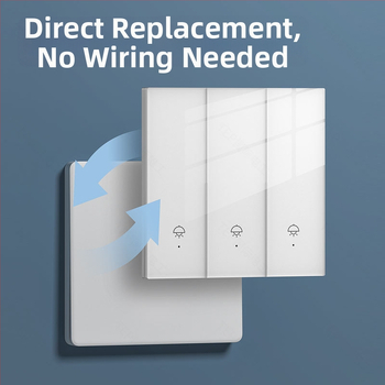 Comutator wireless cu telecomandă pentru uz casnic, montaj cu bandă adezivă, CCC certificat, pentru cameră, scară și subsol