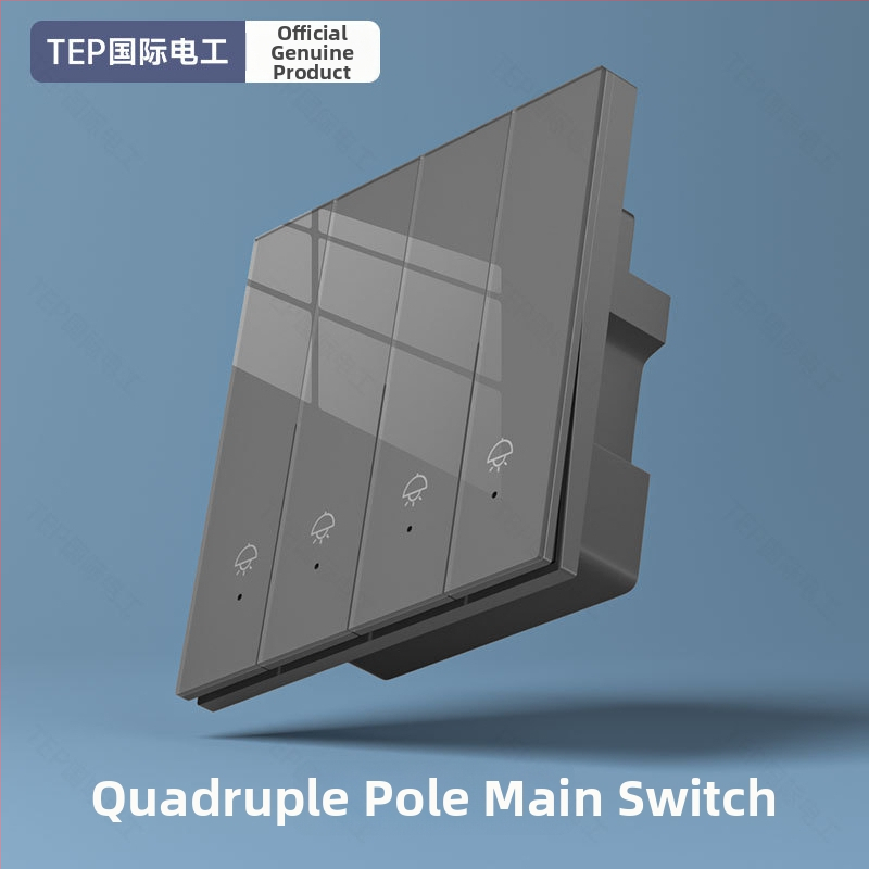 Comutator wireless cu telecomandă pentru uz casnic, montaj cu bandă adezivă, CCC certificat, pentru cameră, scară și subsol