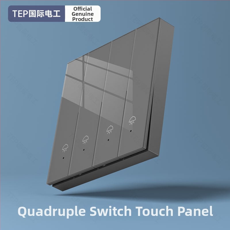 Comutator wireless cu telecomandă pentru uz casnic, montaj cu bandă adezivă, CCC certificat, pentru cameră, scară și subsol