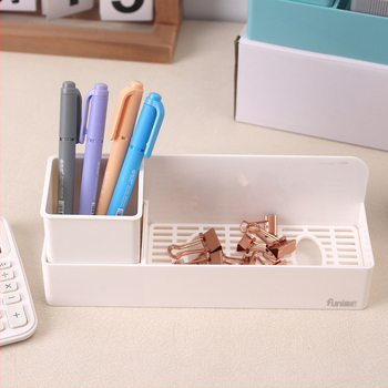 Funi magnetska kutija za olovke za bijelu ploču, kvadratni plastični držač kredom