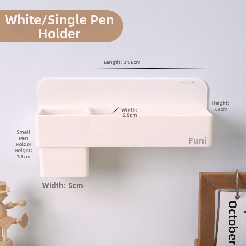 Funi magnetska kutija za olovke za bijelu ploču, kvadratni plastični držač kredom