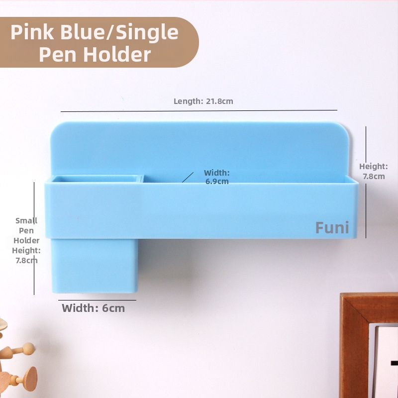 Funi magnetska kutija za olovke za bijelu ploču, kvadratni plastični držač kredom