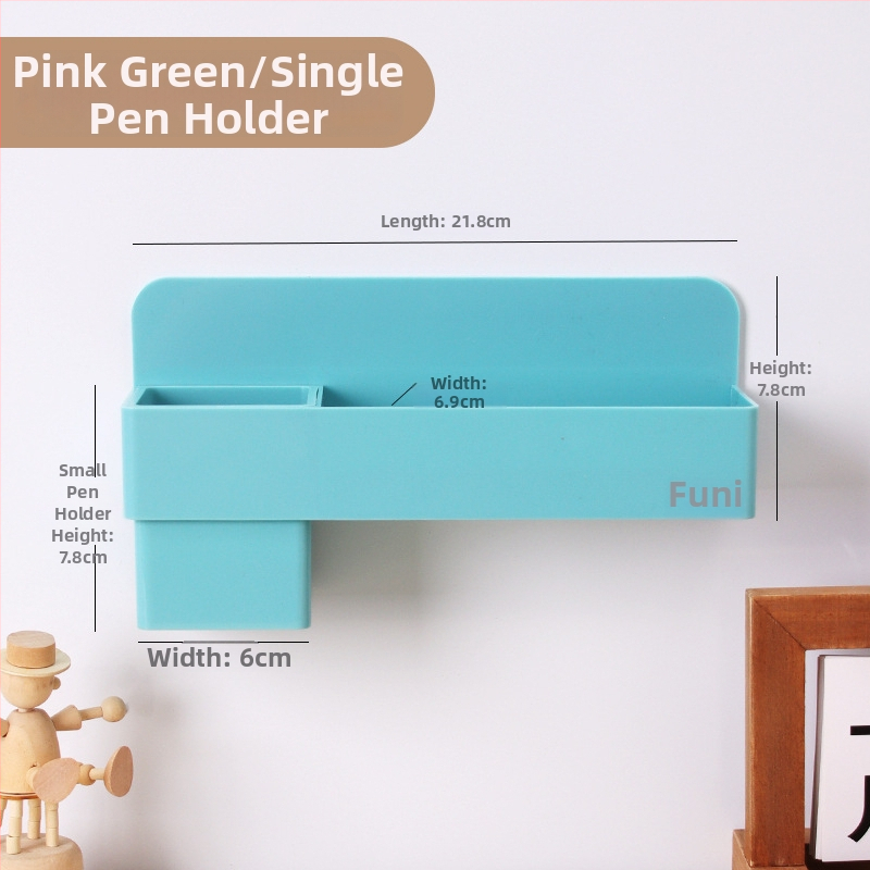 Funi magnetska kutija za olovke za bijelu ploču, kvadratni plastični držač kredom