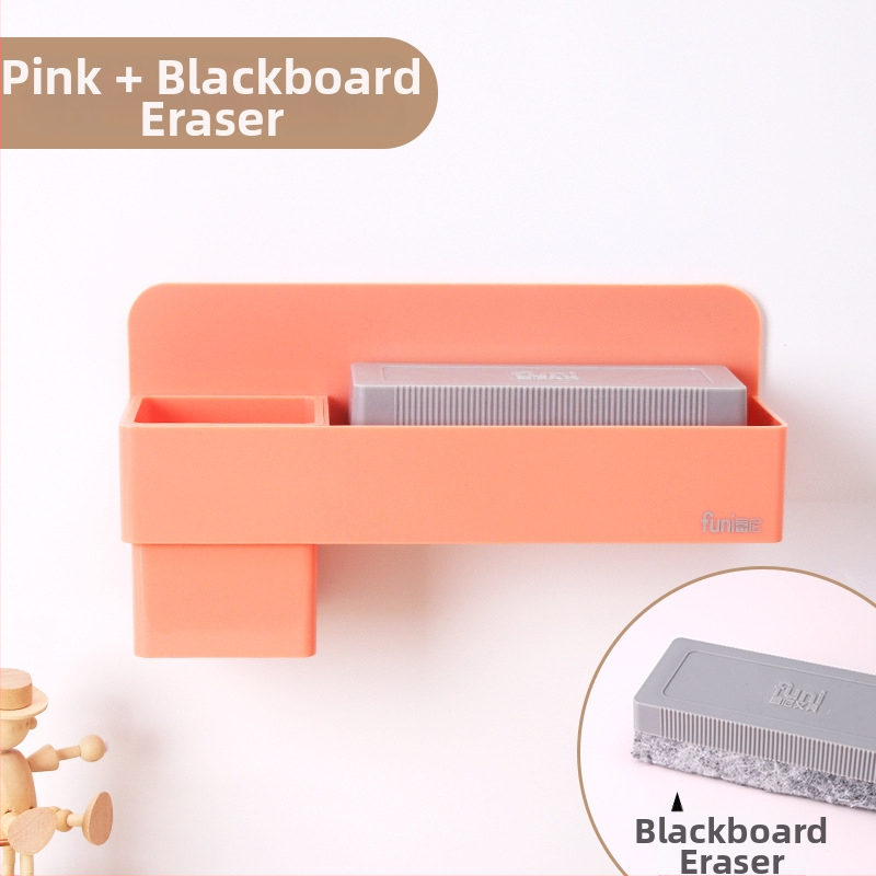 Funi magnetska kutija za olovke za bijelu ploču, kvadratni plastični držač kredom