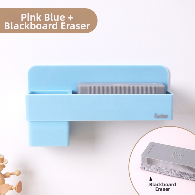Funi magnetska kutija za olovke za bijelu ploču, kvadratni plastični držač kredom