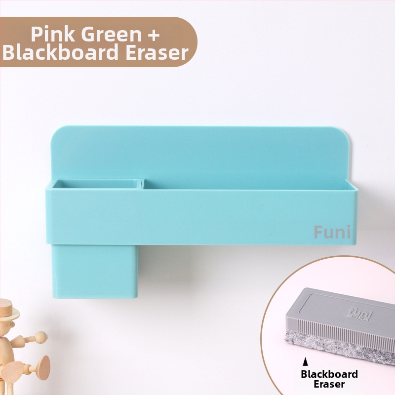 Funi magnetska kutija za olovke za bijelu ploču, kvadratni plastični držač kredom