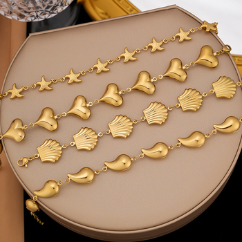 Ogrlica od titan čelika, elektroplakiiranje, kapljasti oblik, O-oblik lanac, privjesak od nehrđajućeg čelika