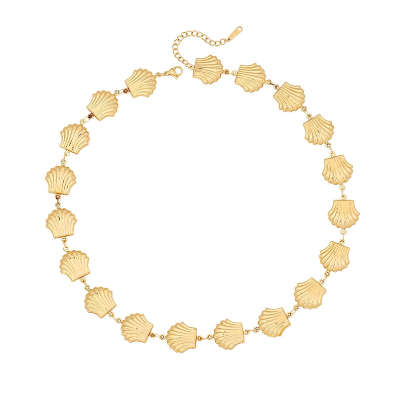 Ogrlica od titan čelika, elektroplakiiranje, kapljasti oblik, O-oblik lanac, privjesak od nehrđajućeg čelika