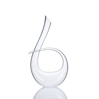 Decantor din cristal pentru vin, stil european, capacitate 1000 ml sau mai mult, design modern minimalist