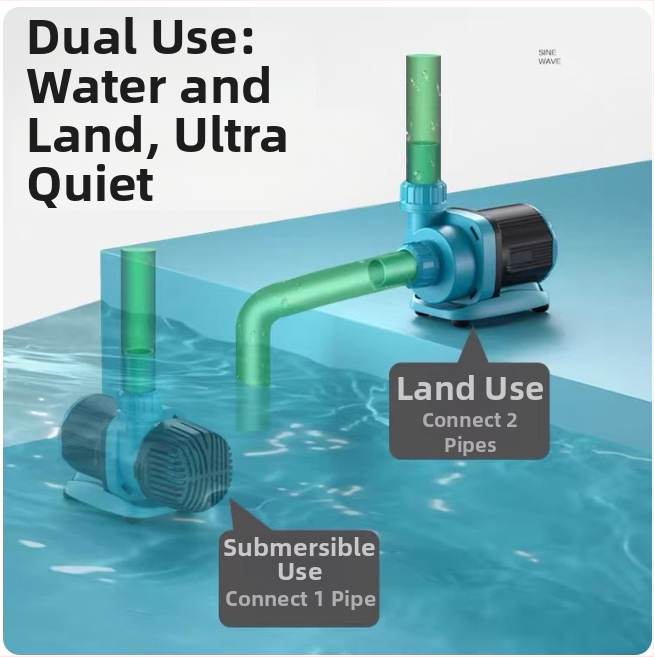 Аквариумна подводна помпа | марка Chuangning | пластмаса | модел 1002439381 | оборудване за аквариум