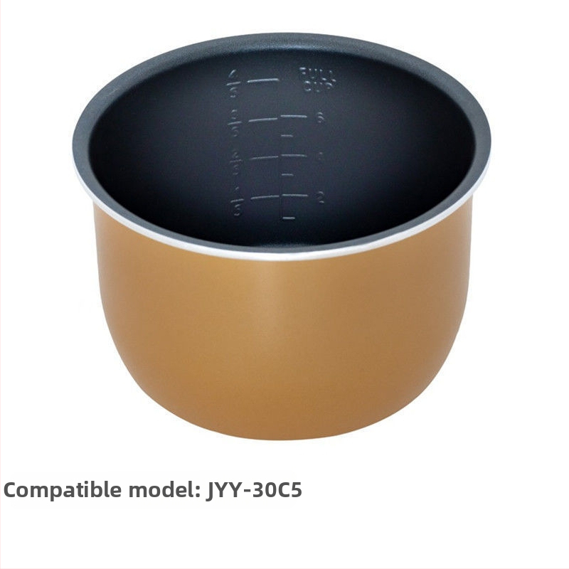 Joyoung-kompatibilná kaserola – vnútorný hrniec s viacvrstvovým kompozitným dnom, objem 1 L, kompatibilný s plynovým sporákom, vysokoteplotná odolnosť, model 007