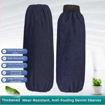 Denim zaštitni rukav za zavarivanje i mehaničke radove, debeli, otporni na habanje, vodootporni, mogućnost tiskanja logotipa