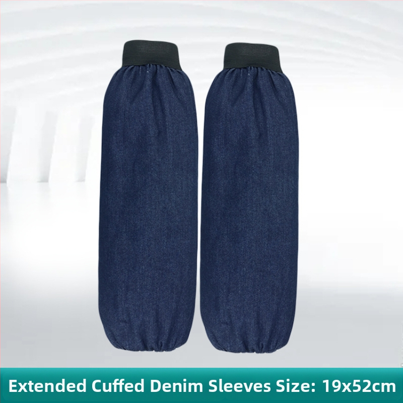 Denim zaštitni rukav za zavarivanje i mehaničke radove, debeli, otporni na habanje, vodootporni, mogućnost tiskanja logotipa