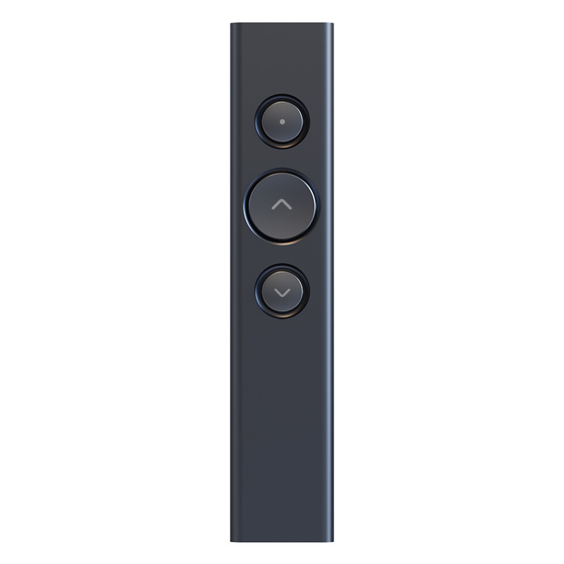 Lasersko flip pero s Bluetooth/2.4G, Bežični PPT prezentator — mijenjanje stranica, reprodukcija/pauza, domet 200 m, paket 100 komada, plastično kućište, za nastavu i konferencije